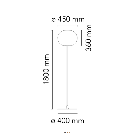 Flos - Glo-ball F3 da Terra Nera